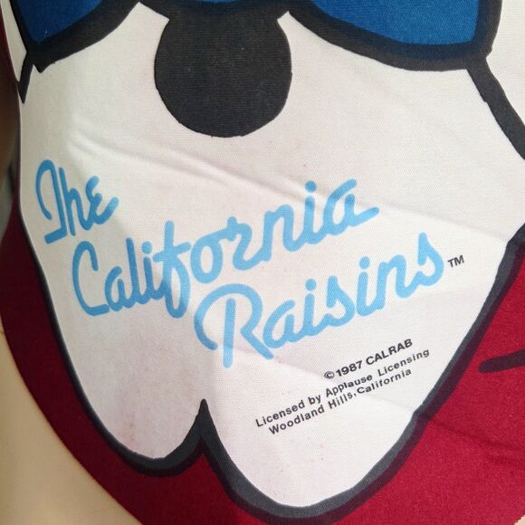 NEW California Raisins Adult Costume Halloween Pullover Vtg 1987 - Never Worn! - Picture 12 of 16